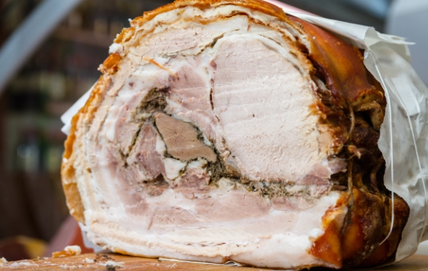 Finalmente la mia porchetta